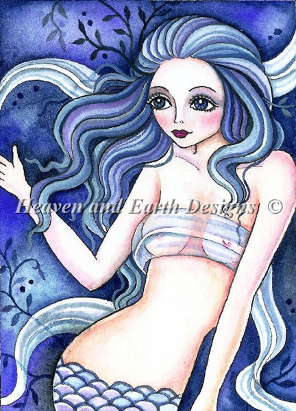 QS Blue Silk Mermaid